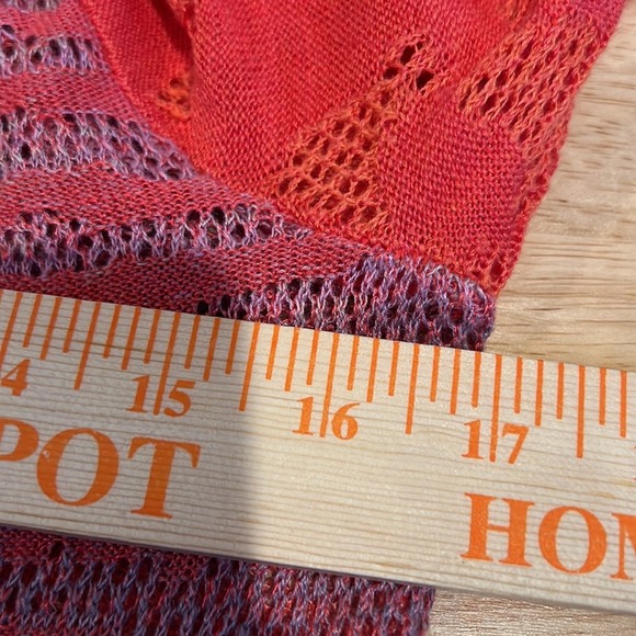 NIC+ZOE Red and Purple Open-Front Cardigan - Picture 7 of 8